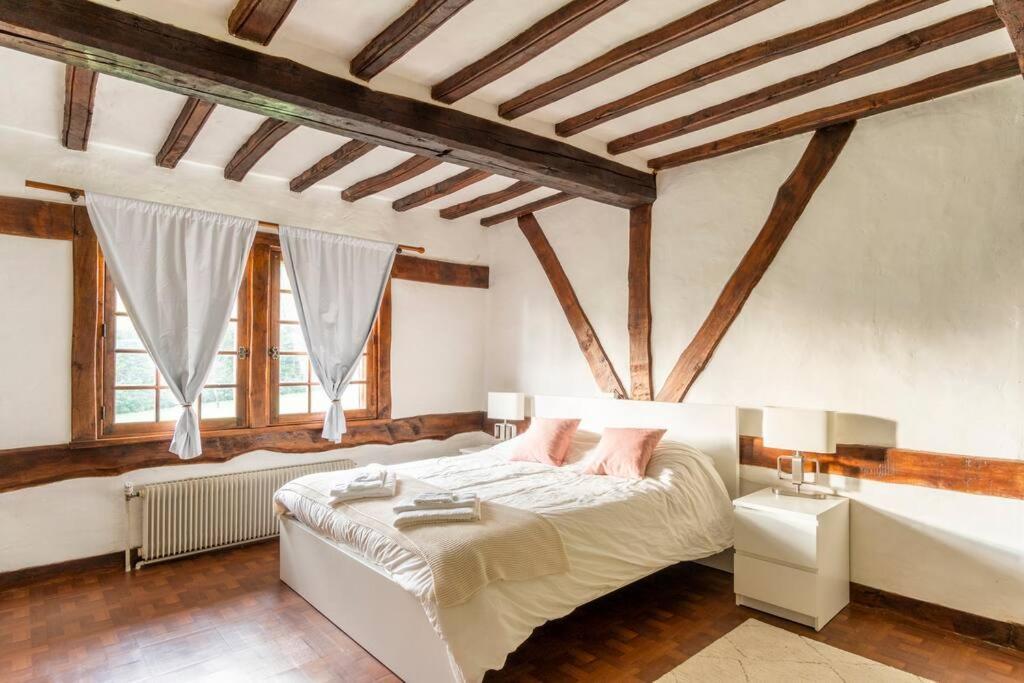 Dream 6-Bedroom Villa With Private Tennis Court Le Tilleul Bagian luar foto