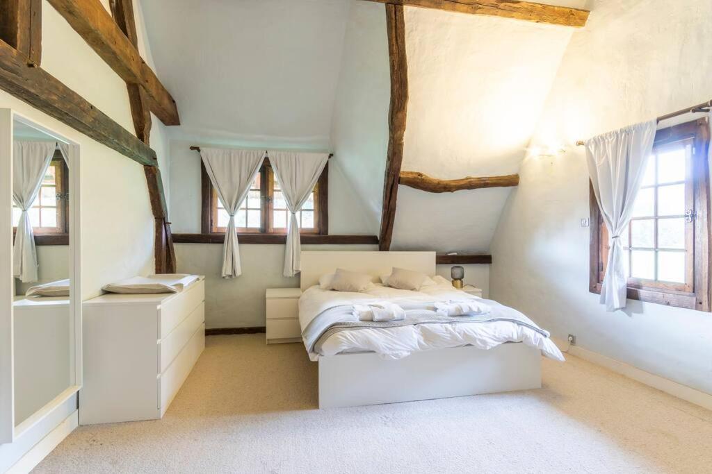 Dream 6-Bedroom Villa With Private Tennis Court Le Tilleul Bagian luar foto